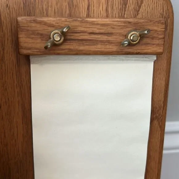 Vintage Rustic Mailbox Wall Hanging Letter Organizer Handmade Hook Holder - Picture 4 of 11